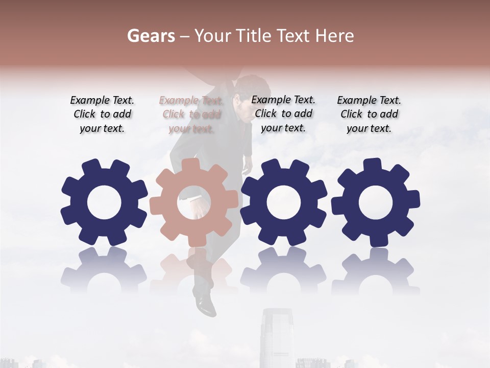 Finance Unlucky Career PowerPoint Template