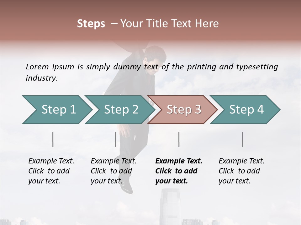 Finance Unlucky Career PowerPoint Template