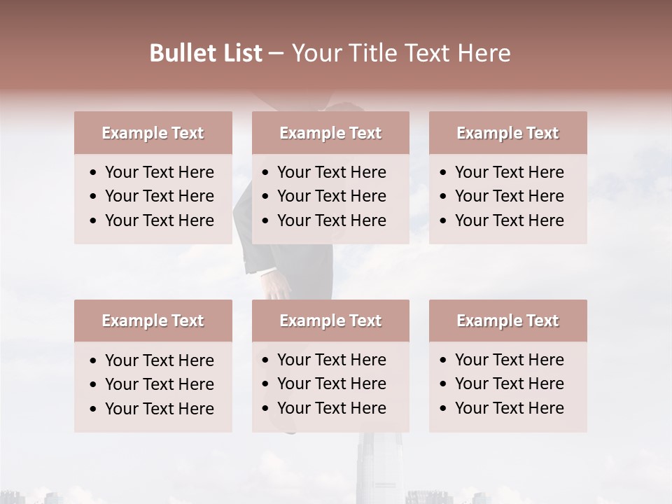 Finance Unlucky Career PowerPoint Template