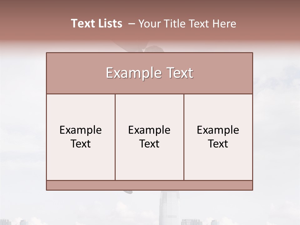 Finance Unlucky Career PowerPoint Template