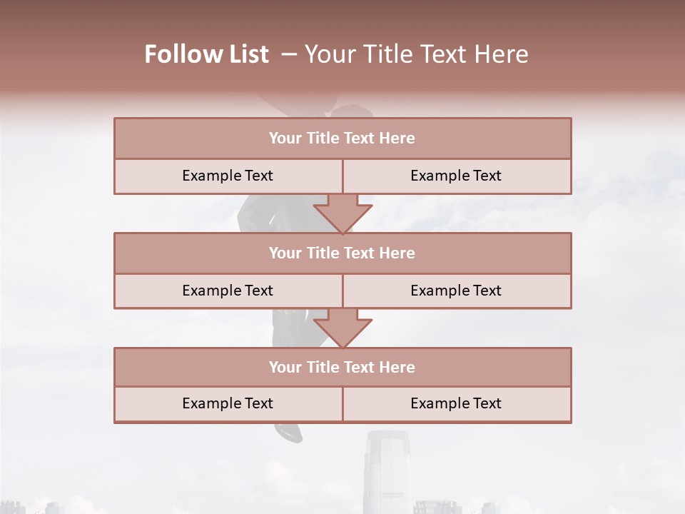 Finance Unlucky Career PowerPoint Template