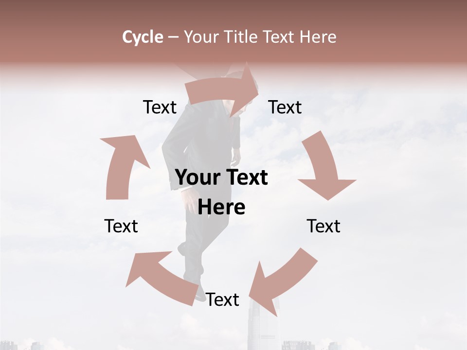Finance Unlucky Career PowerPoint Template