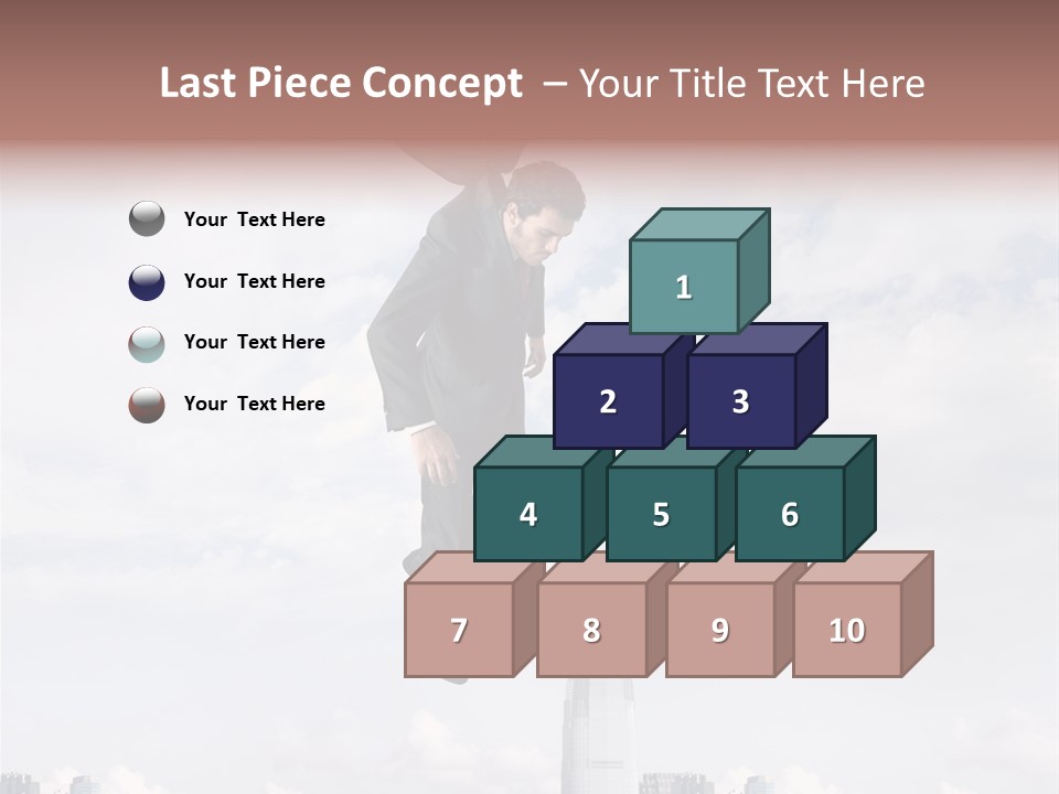 Finance Unlucky Career PowerPoint Template