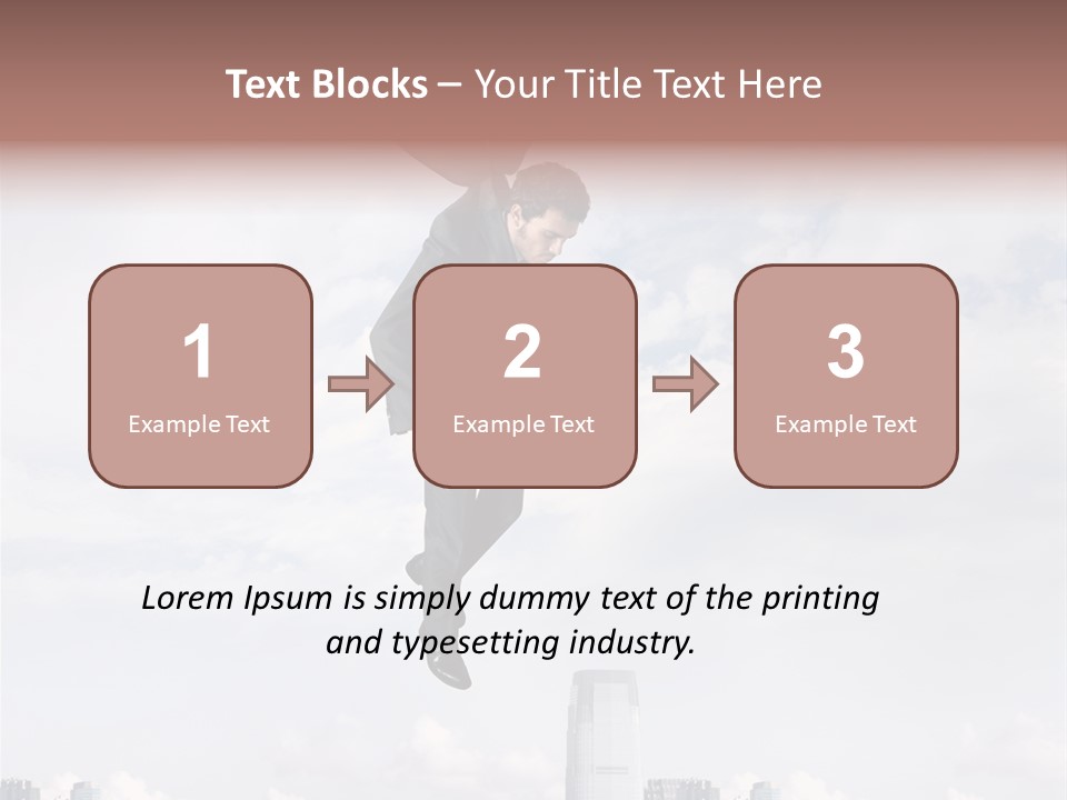 Finance Unlucky Career PowerPoint Template