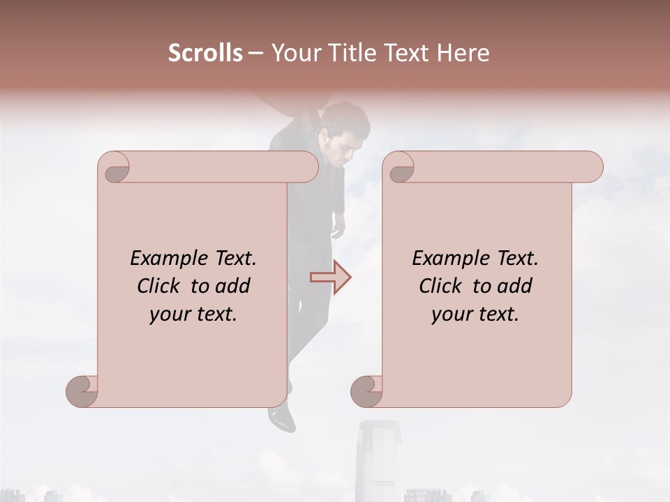 Finance Unlucky Career PowerPoint Template