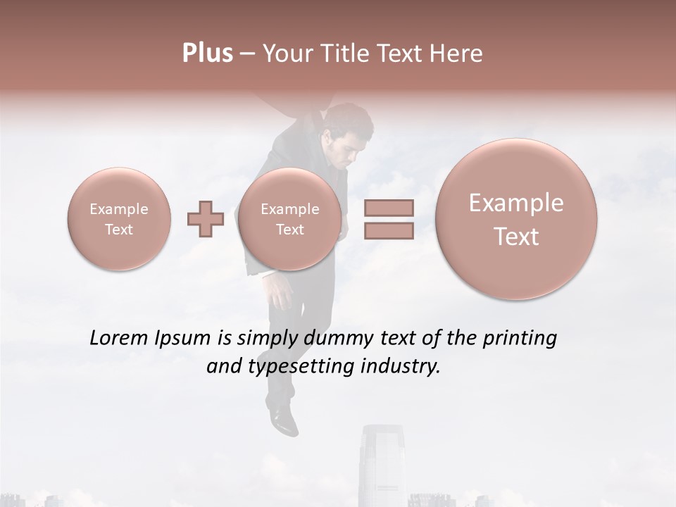 Finance Unlucky Career PowerPoint Template