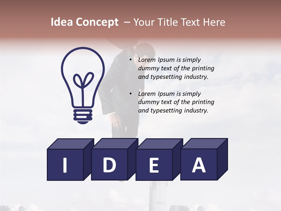 Finance Unlucky Career PowerPoint Template