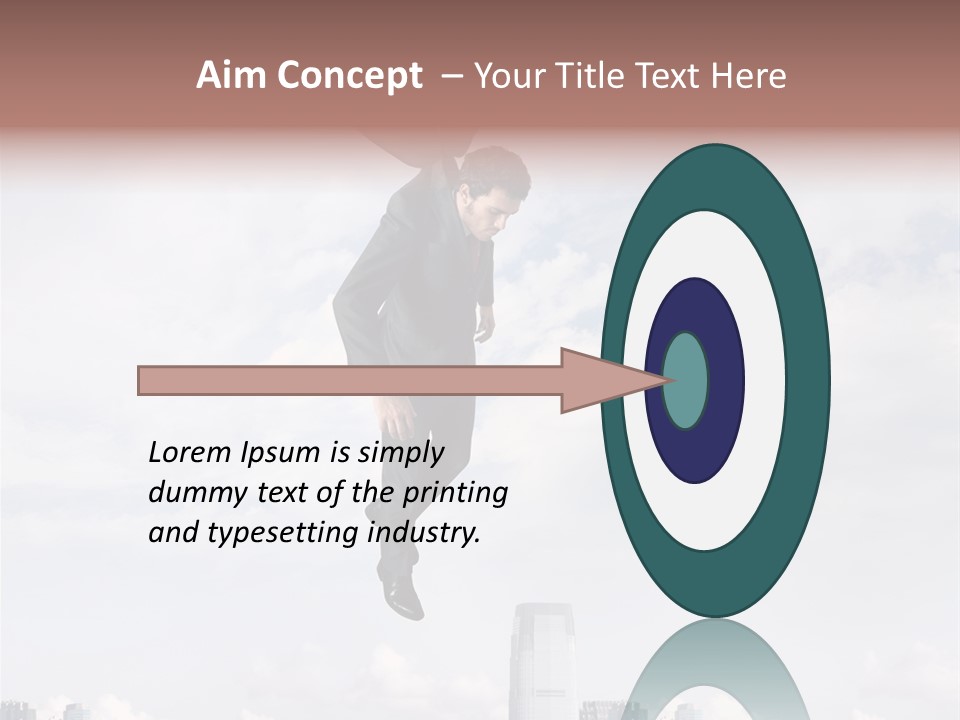 Finance Unlucky Career PowerPoint Template