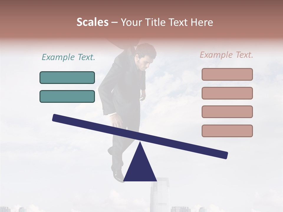 Finance Unlucky Career PowerPoint Template