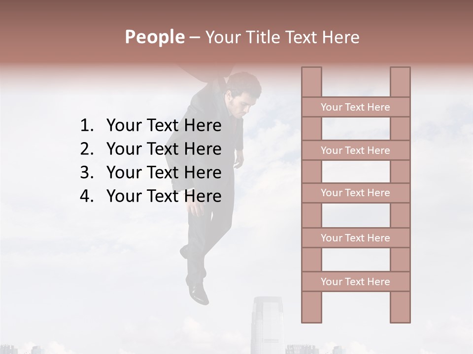 Finance Unlucky Career PowerPoint Template