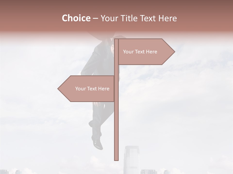 Finance Unlucky Career PowerPoint Template
