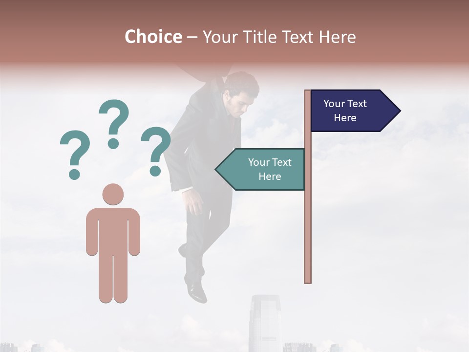 Finance Unlucky Career PowerPoint Template