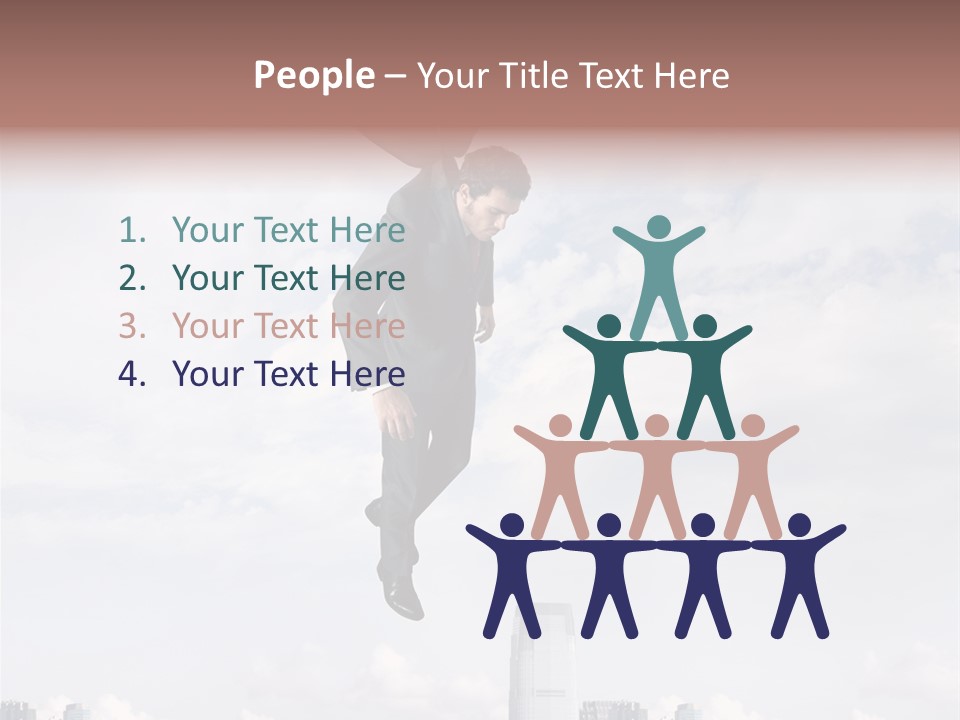 Finance Unlucky Career PowerPoint Template