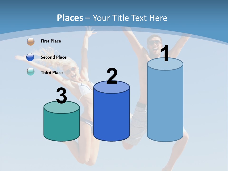 Friend Seaside Attractive PowerPoint Template