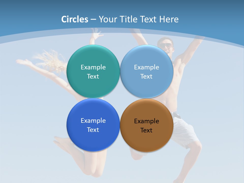 Friend Seaside Attractive PowerPoint Template