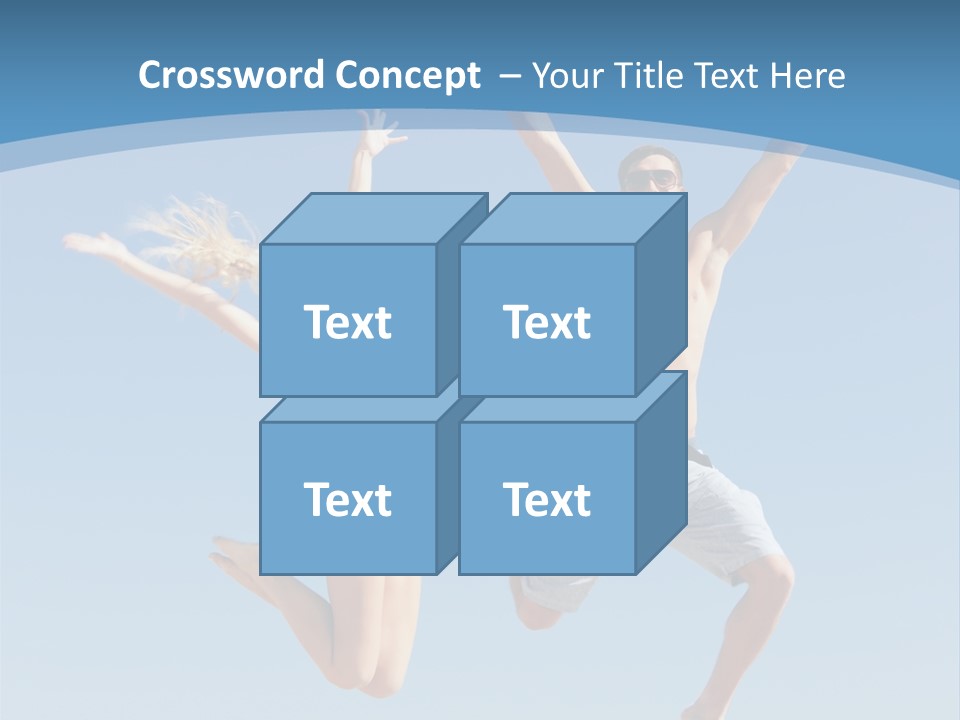 Friend Seaside Attractive PowerPoint Template