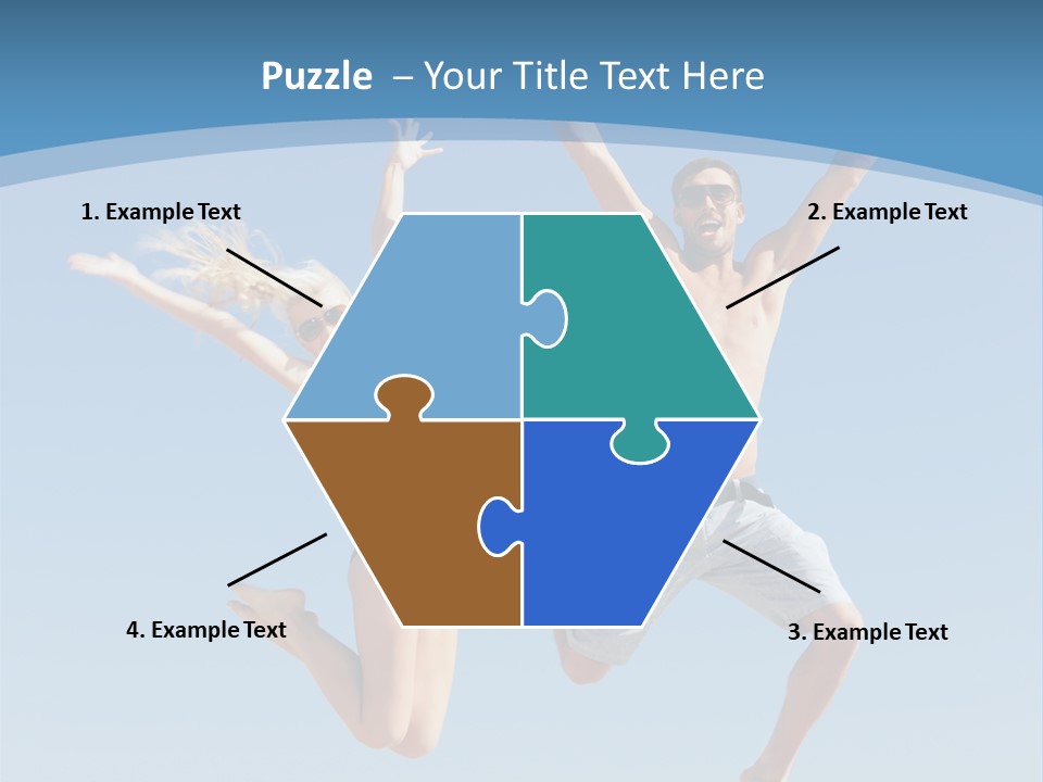 Friend Seaside Attractive PowerPoint Template