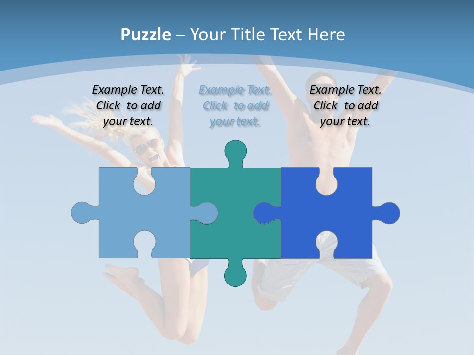 Friend Seaside Attractive PowerPoint Template