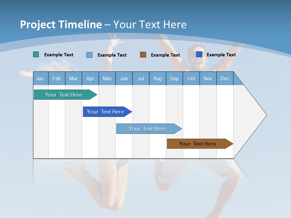 Friend Seaside Attractive PowerPoint Template