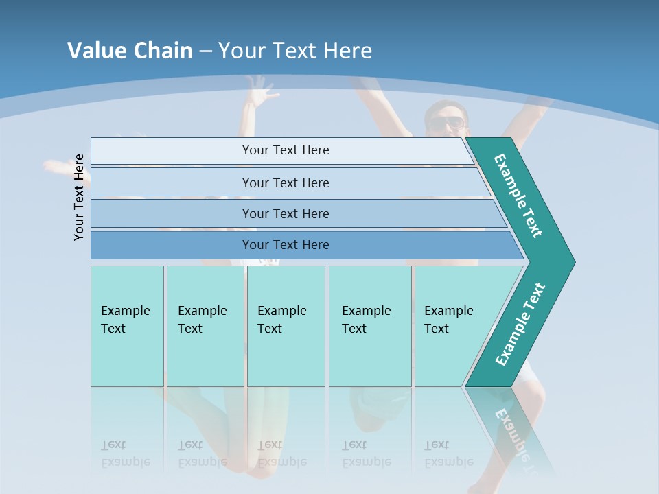 Friend Seaside Attractive PowerPoint Template