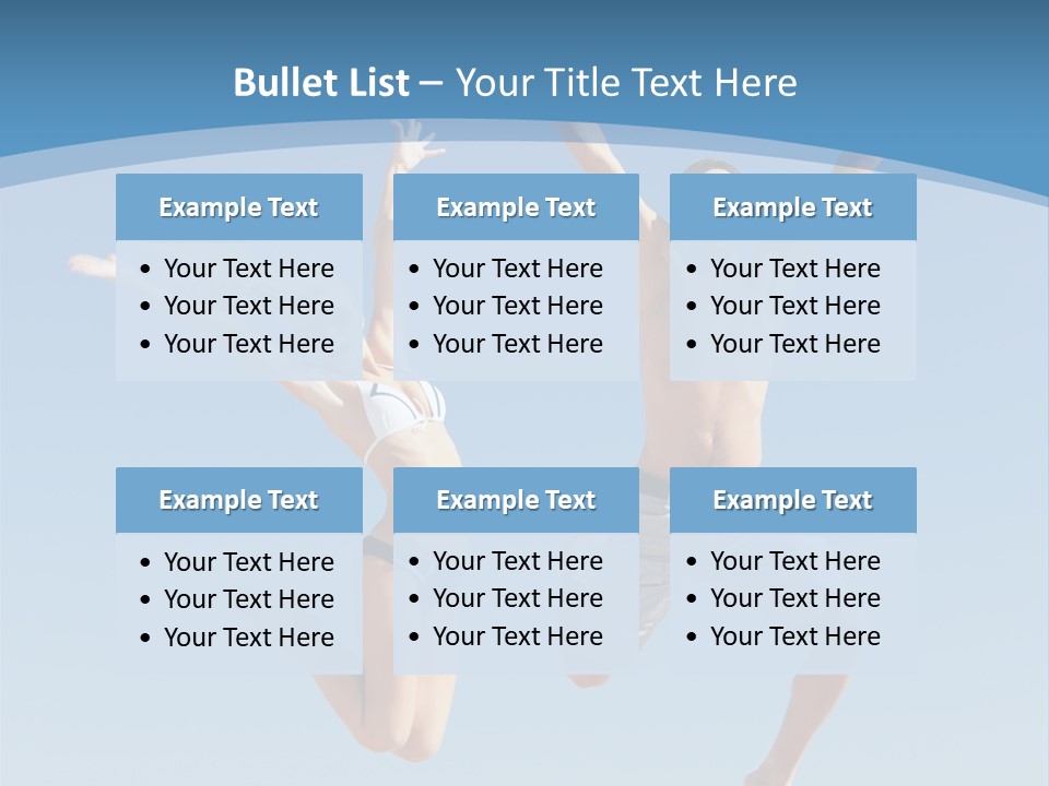 Friend Seaside Attractive PowerPoint Template