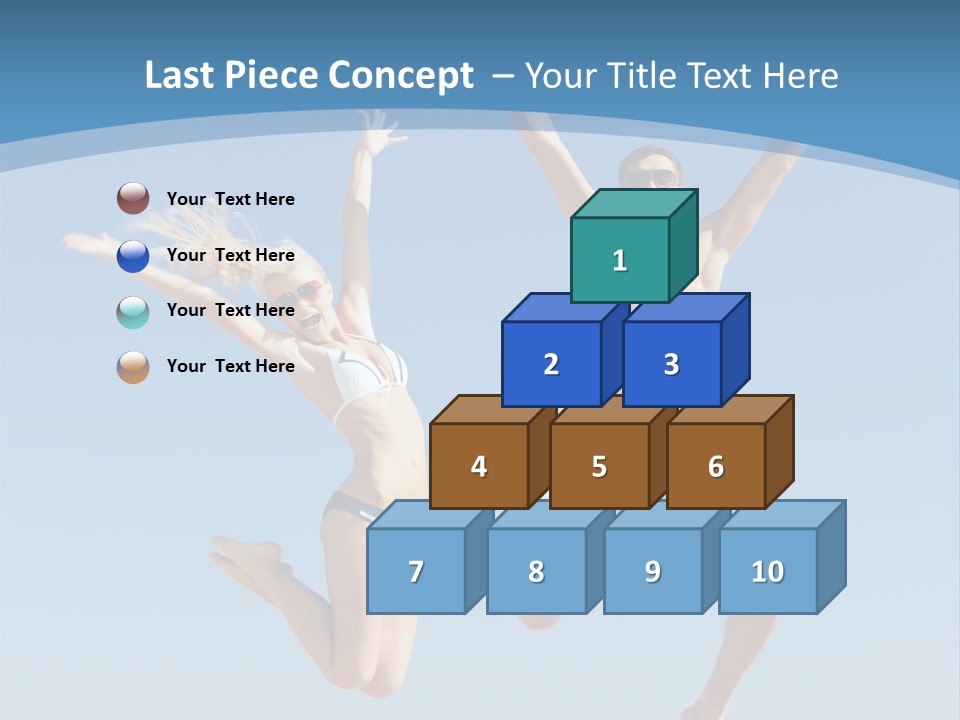 Friend Seaside Attractive PowerPoint Template