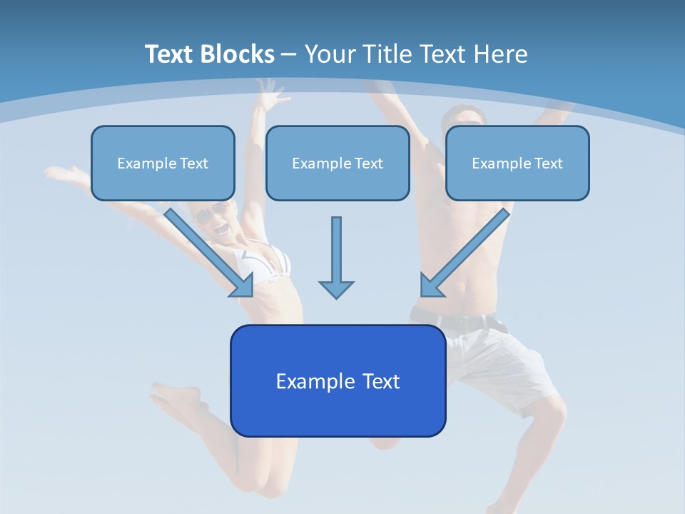 Friend Seaside Attractive PowerPoint Template