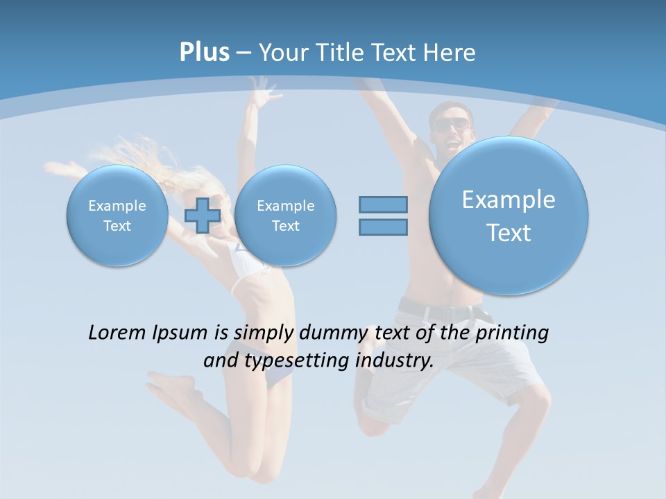 Friend Seaside Attractive PowerPoint Template