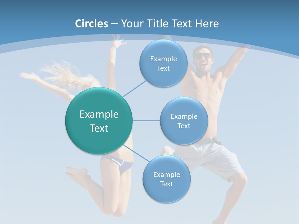 Friend Seaside Attractive PowerPoint Template