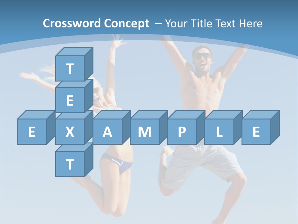 Friend Seaside Attractive PowerPoint Template