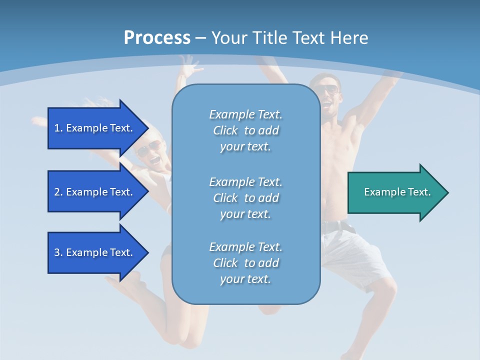 Friend Seaside Attractive PowerPoint Template
