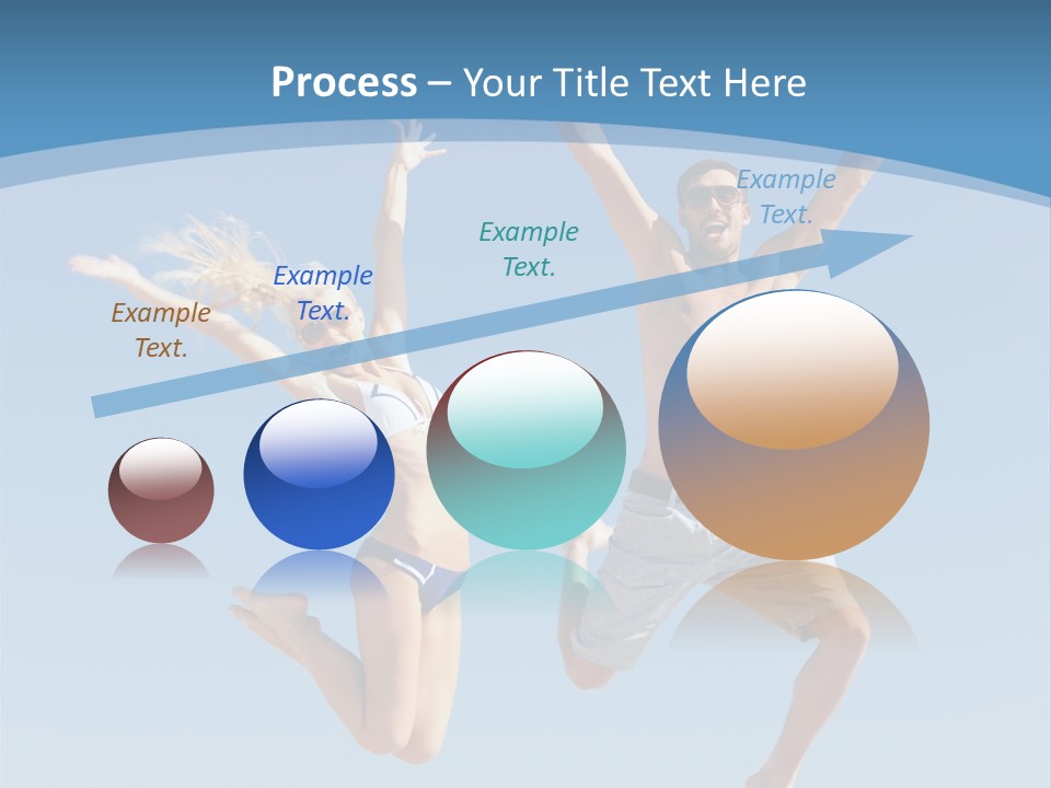 Friend Seaside Attractive PowerPoint Template