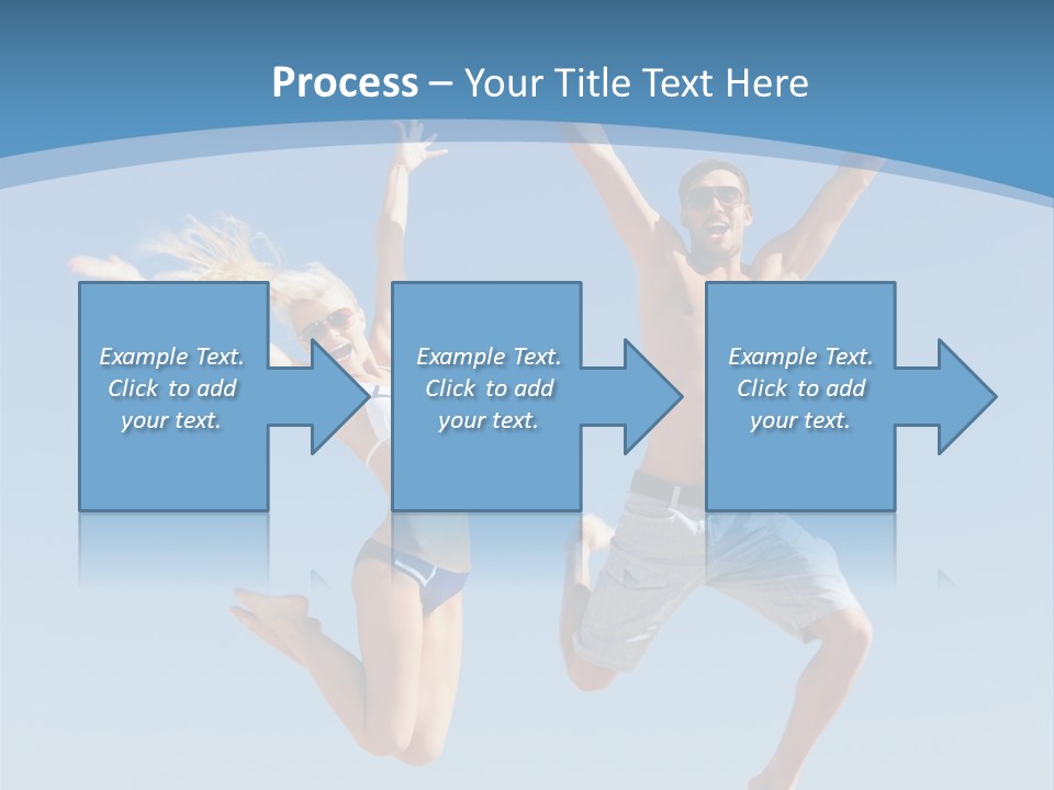 Friend Seaside Attractive PowerPoint Template