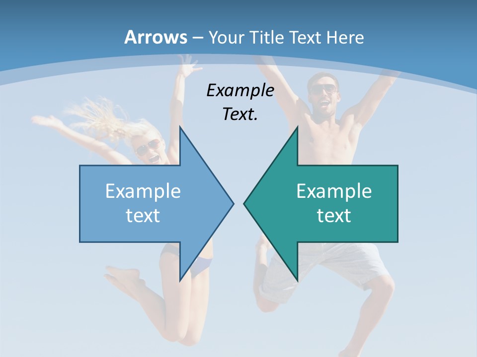 Friend Seaside Attractive PowerPoint Template