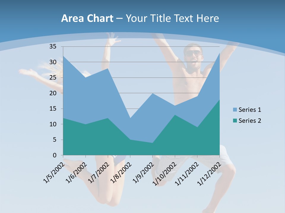 Friend Seaside Attractive PowerPoint Template