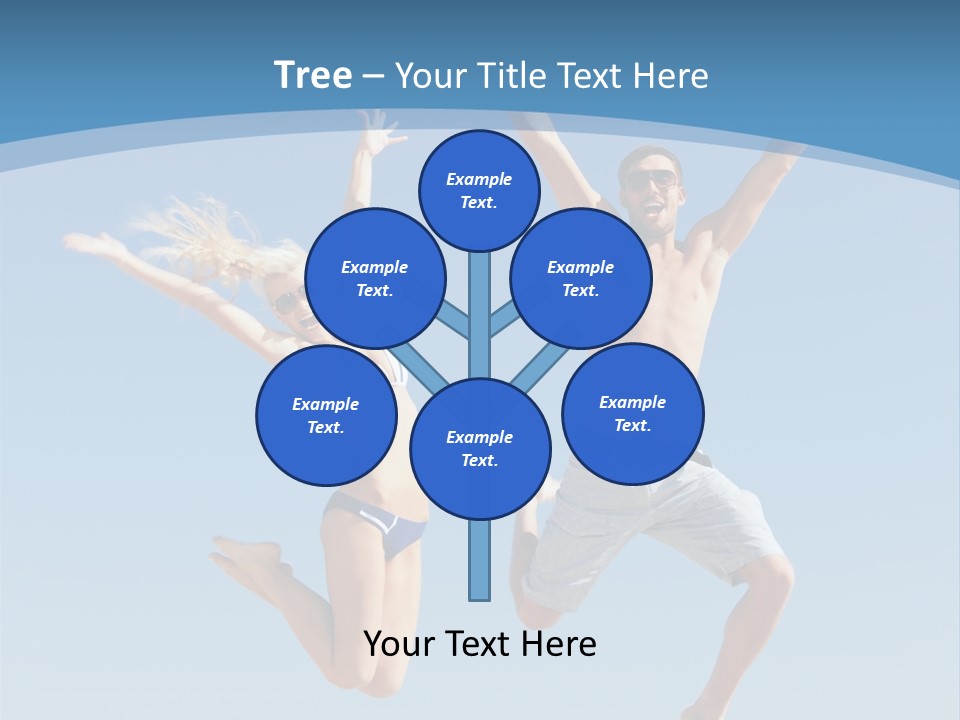 Friend Seaside Attractive PowerPoint Template