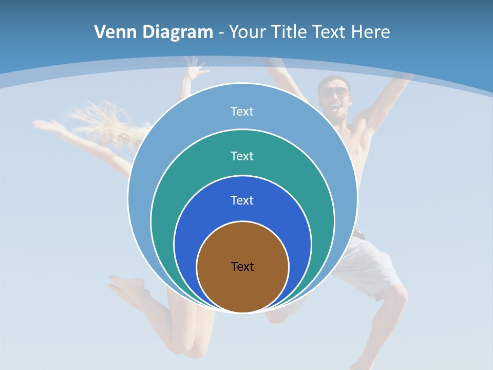 Friend Seaside Attractive PowerPoint Template