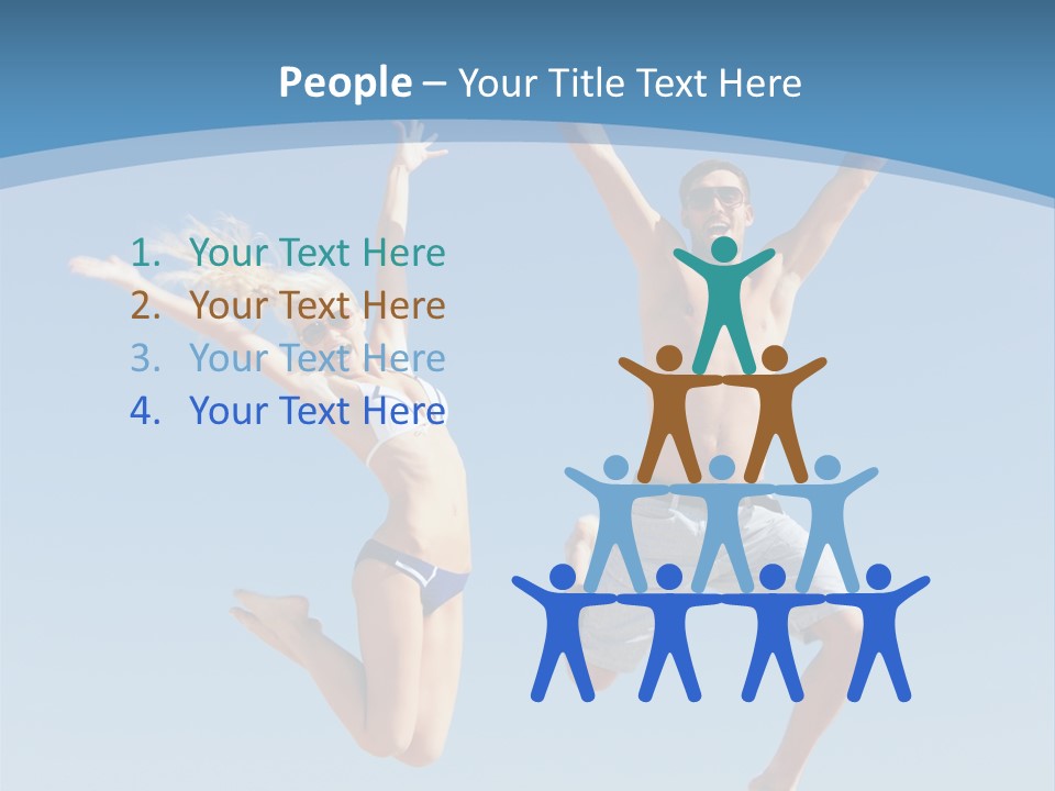 Friend Seaside Attractive PowerPoint Template