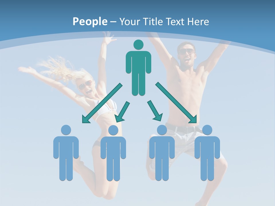 Friend Seaside Attractive PowerPoint Template