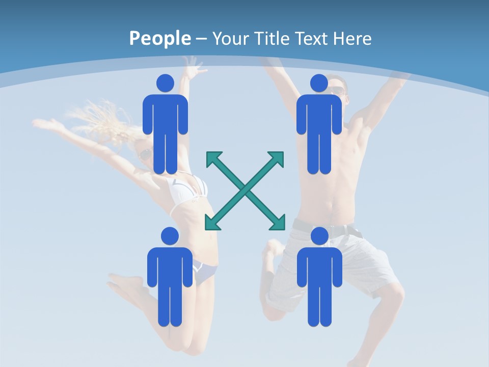 Friend Seaside Attractive PowerPoint Template