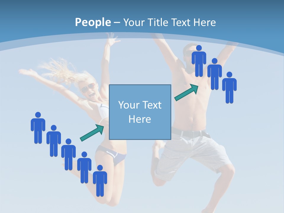 Friend Seaside Attractive PowerPoint Template