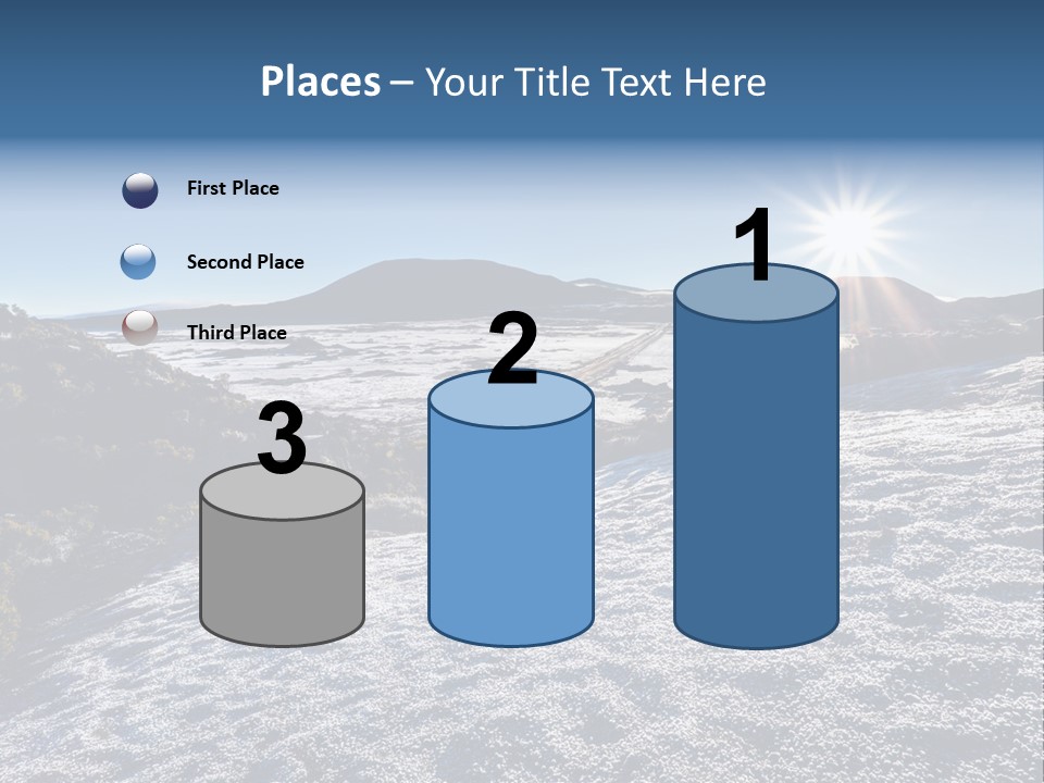 Ray Furnace Rock PowerPoint Template