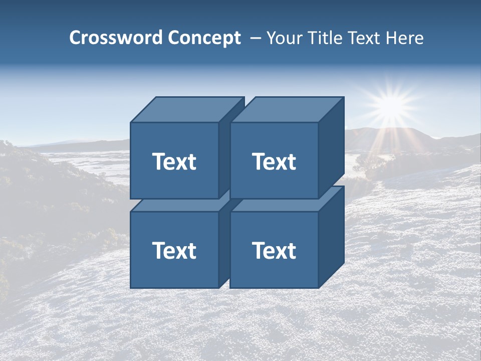 Ray Furnace Rock PowerPoint Template
