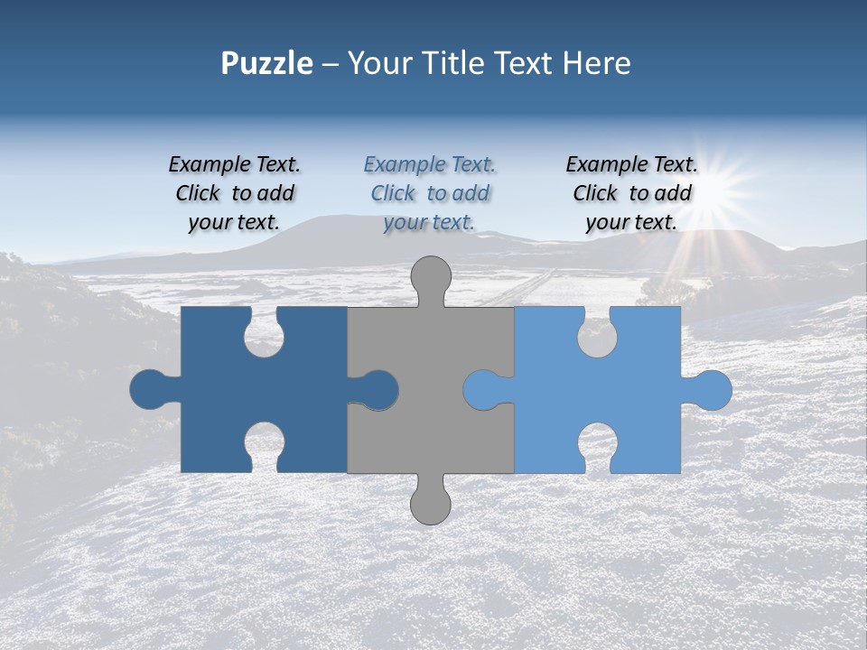 Ray Furnace Rock PowerPoint Template