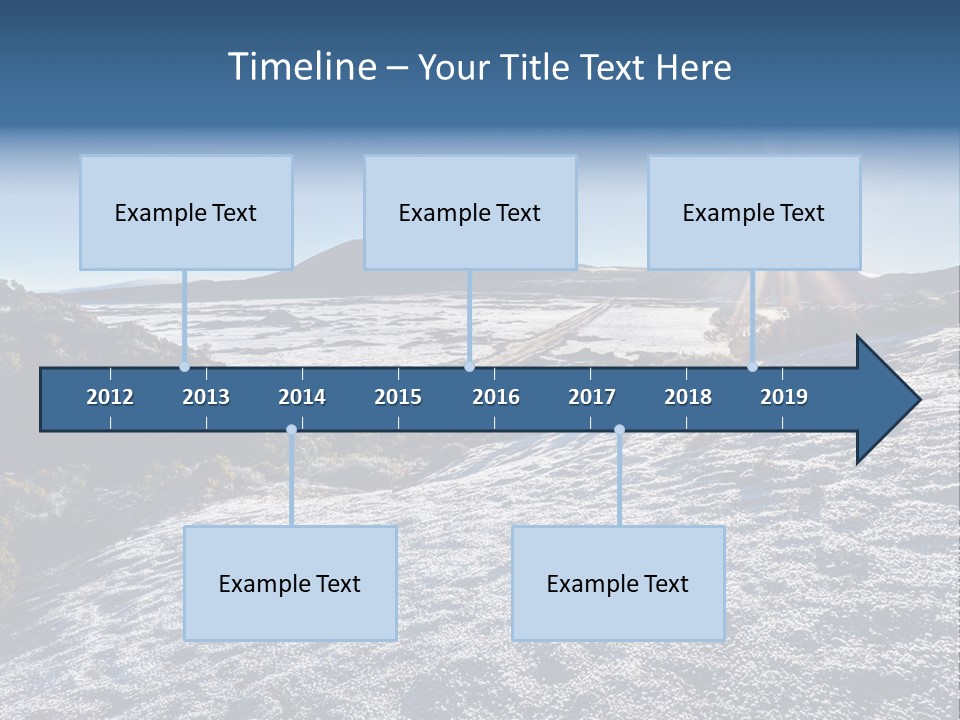 Ray Furnace Rock PowerPoint Template