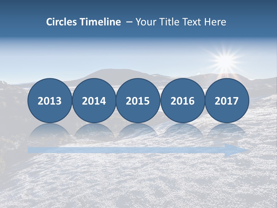 Ray Furnace Rock PowerPoint Template