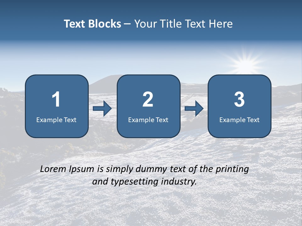 Ray Furnace Rock PowerPoint Template