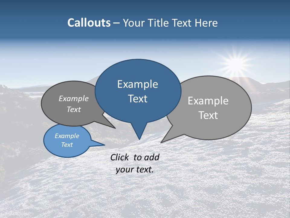 Ray Furnace Rock PowerPoint Template
