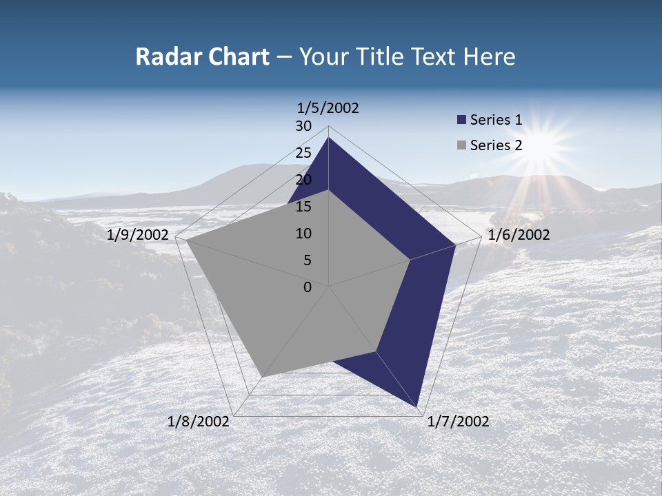 Ray Furnace Rock PowerPoint Template