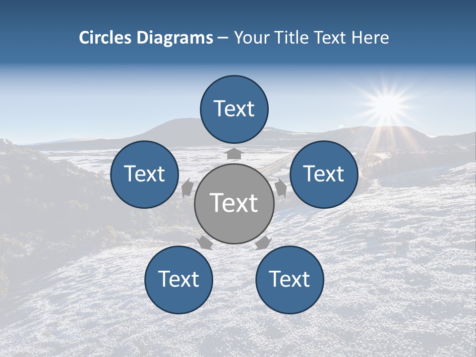 Ray Furnace Rock PowerPoint Template